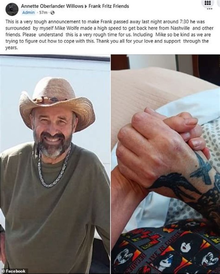 'American Pickers' Frank Fritz's co-star shares health update