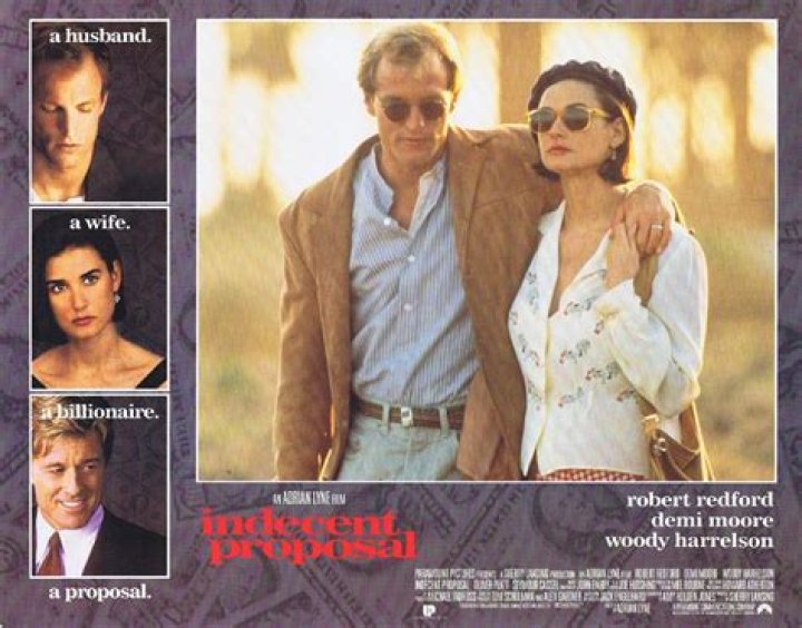 'Indecent Proposal,' popular 1990s erotic thriller, turns 30