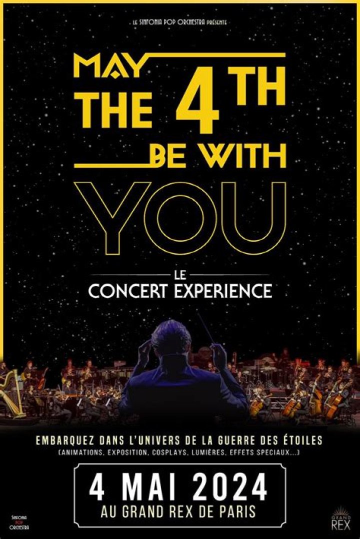 'May the 4th be with you’