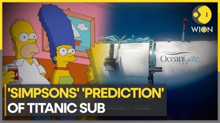 'Simpsons' 'prediction' of Titanic sub had movie inspiration