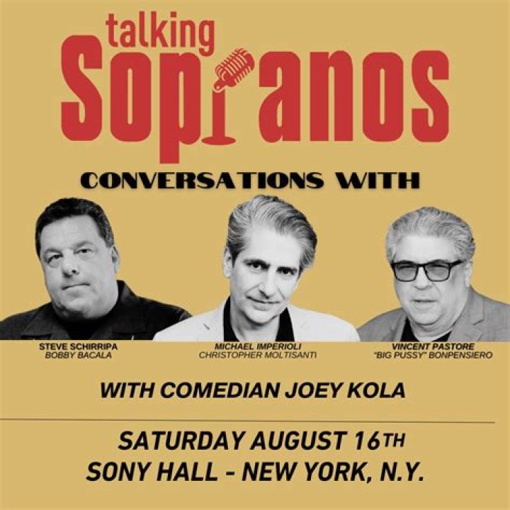 'Talking Sopranos' podcast on tour 2023: How to get tickets