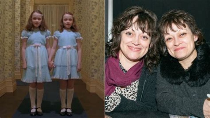 'The Shining' twins Lisa and Louise Burns pay respect to the Queen