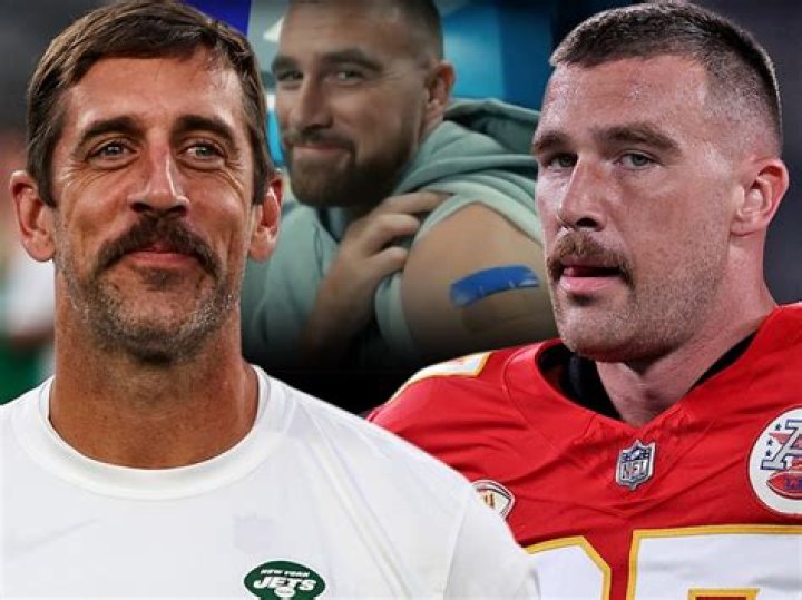 Aaron Rodgers challenges 'Mr. Pfizer' Travis Kelce to vaccine debate
