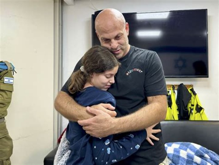 Abigail Edan, American orphan, freed by Hamas