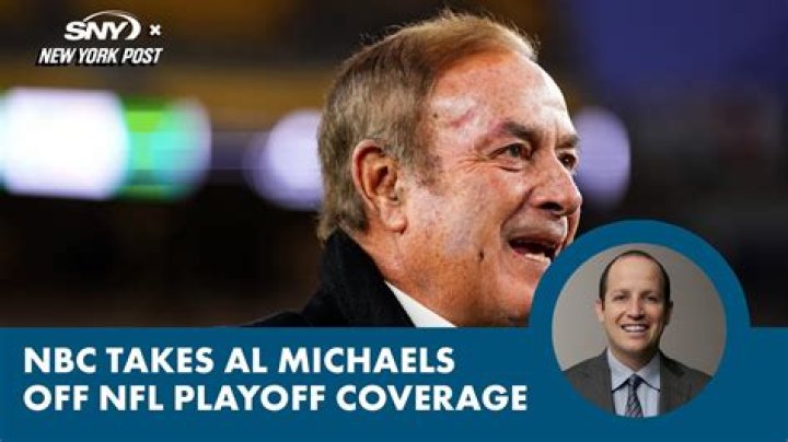 Al Michaels out of NBC's NFL playoff coverage in move he didn't expect