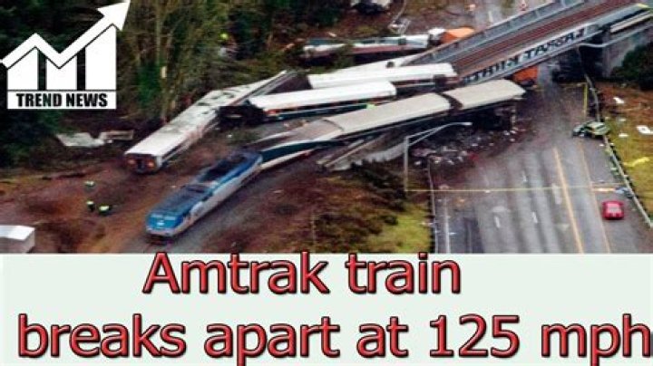 Amtrak train breaks apart at 125 mph