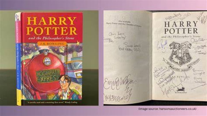 Anonymous donation of first edition Harry Potter up for auction