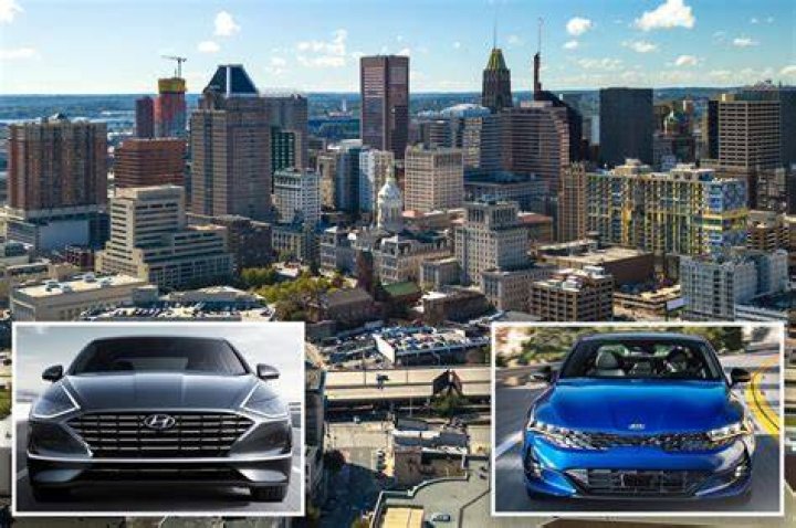 Baltimore sues Kia and Hyundai, claims cars too easy to steal