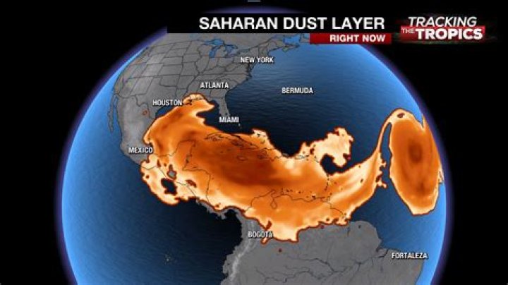 Biggest Sahara dust storm in 50 years hits the US