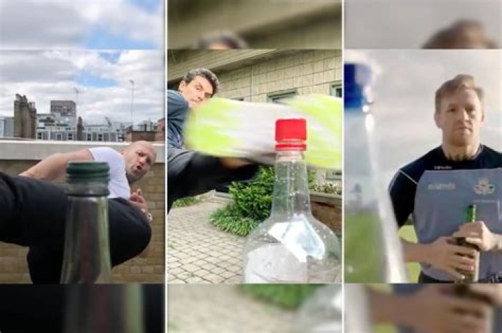 Bottle cap challenge gets kick from Jason Statham, John Mayer