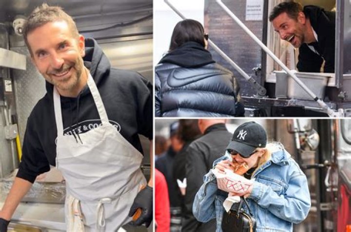  Bradley Cooper spotted slinging cheesesteaks in NYC — and Gigi Hadid, Irina Shayk drop by