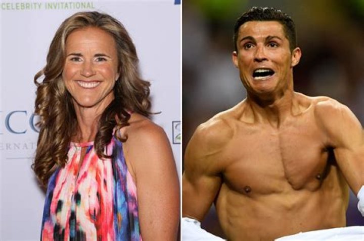 Brandi Chastain doesn’t mind when Ronaldo rips his shirt off