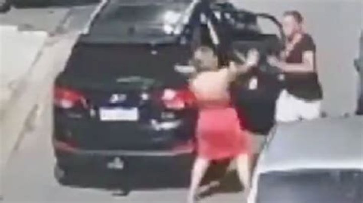 Brazilian military police officer, Thiago de Lima, fatally shoots wife in caught-on-video fight