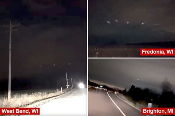 Bright lights in Wisconsin raise speculation of UFO sightings: report