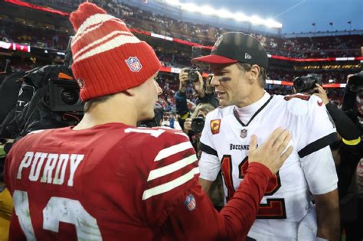 Brock Purdy going off against Tom Brady, Buccaneers in first start