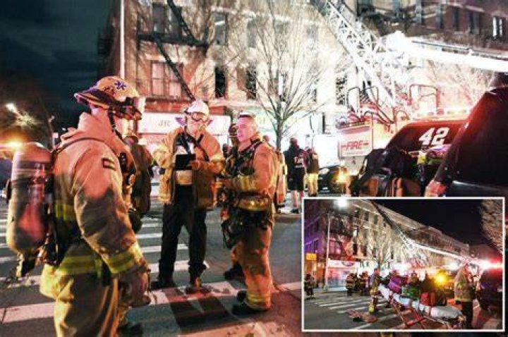 Brooklyn apartment fire leaves two dead, dozens displaced