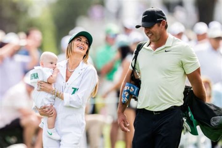 Brooks Koepka's wife Jena Sims shares family photo with newborn son