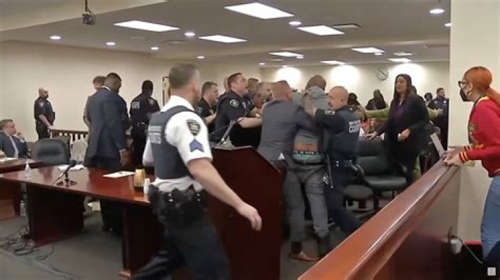Buffalo shooting sentencing hearing descends into chaos