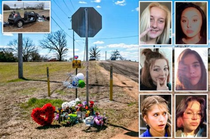 Car carrying 6 teens killed in Oklahoma crash rolled through stop sign