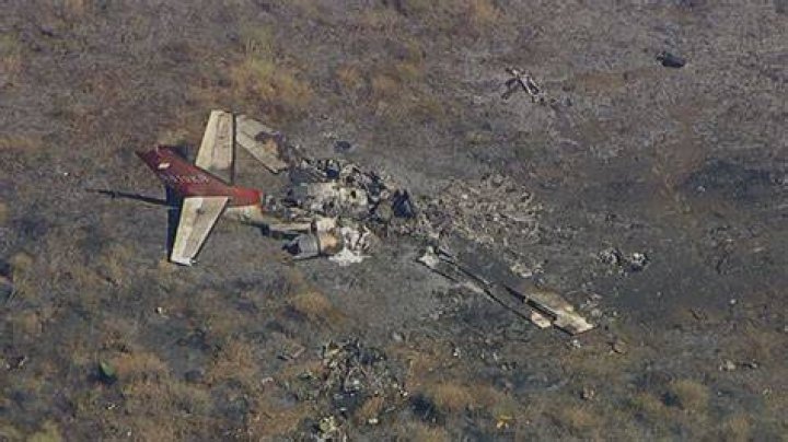 Care Flight aircraft crashes in Stagecoach, Nevada: 5 dead