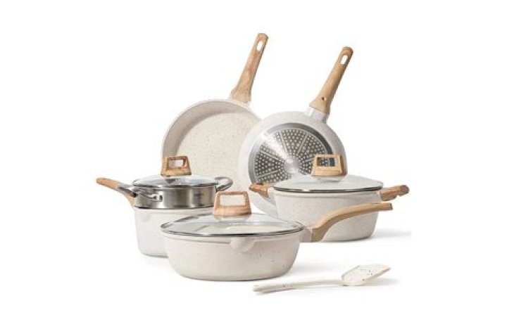 Carote 10-Piece Kitchen Cookware Set is 47% off on Amazon