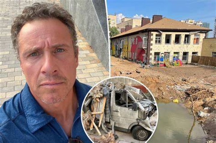 Chris Cuomo returns to Instagram to share photos from visit to Ukraine war zone