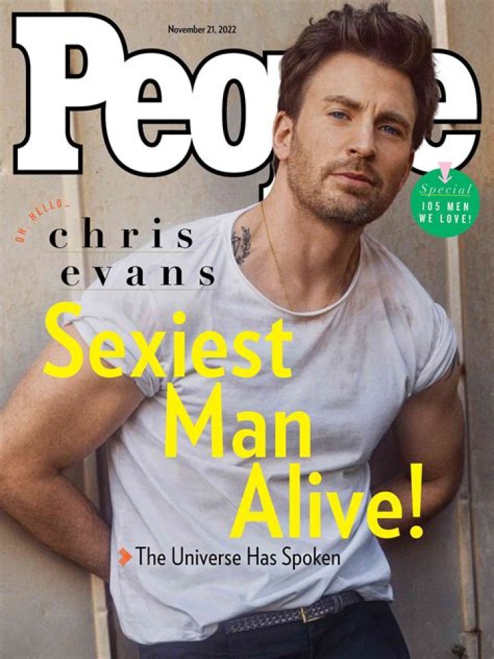 Chris Evans on downside to being 'Sexiest Man Alive': 'It’s tough'