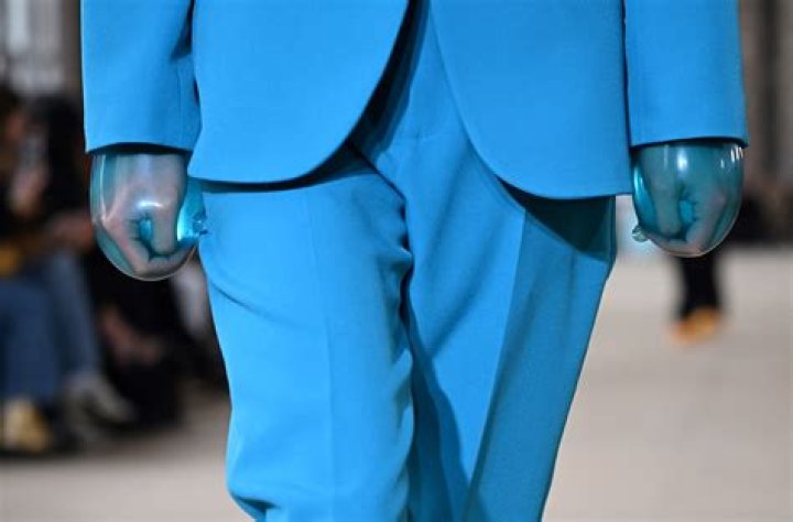 Condom gloves featured on runway at Paris Fashion Week