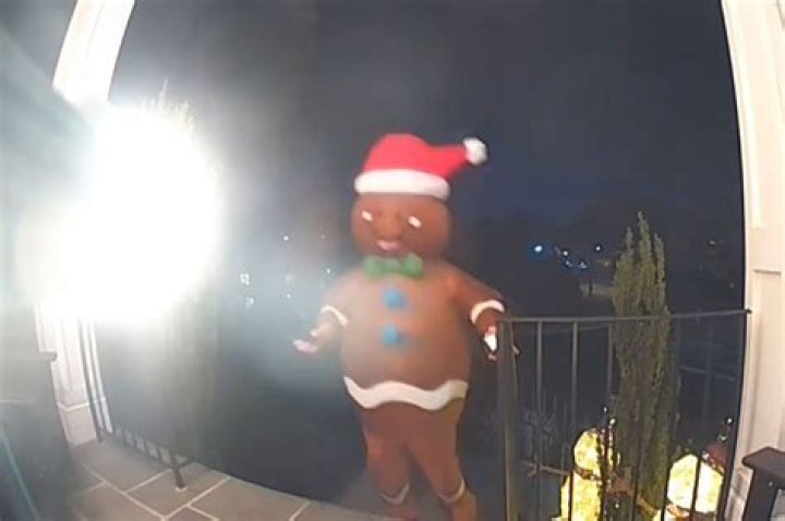 Creepy 'Gingerbread Man' tries to walk into stranger's house in Virginia