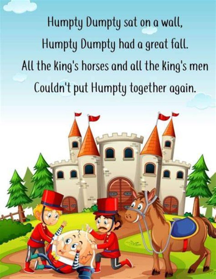 Debate rages after author dares to claim 'Humpty Dumpty' isn't an egg