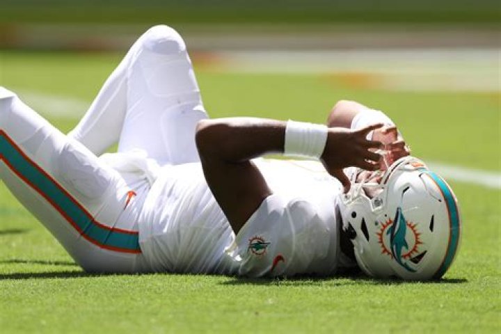 Dolphins' Tua Tagovailoa stretchered off field after blow to head