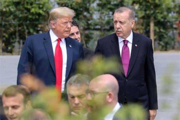 Donald Trump bonds with Recep Tayyip Erdogan, ditches European allies