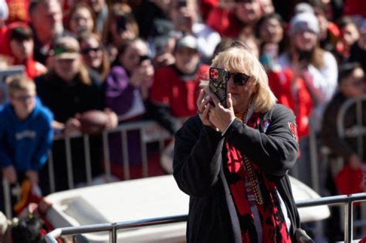 Donna Kelce returned to Union Station hours after parade shooting