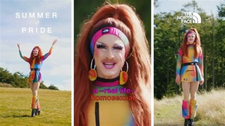 Drag queen says 'come out' in North Face 'Summer of Pride' ad