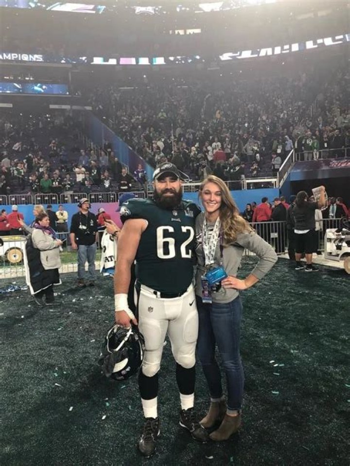 Eagles' Jason Kelce, wife Kylie McDevitt are a 'celebrity power couple'