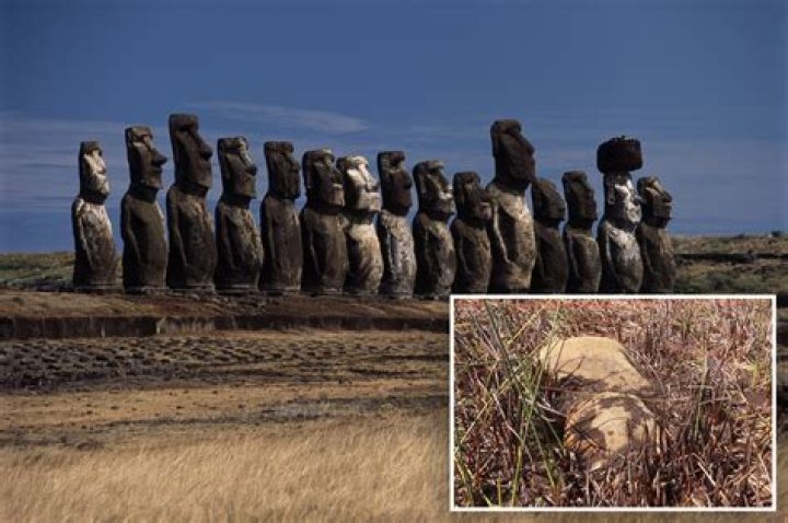 Easter Island statue discovered as drought conditions worsen