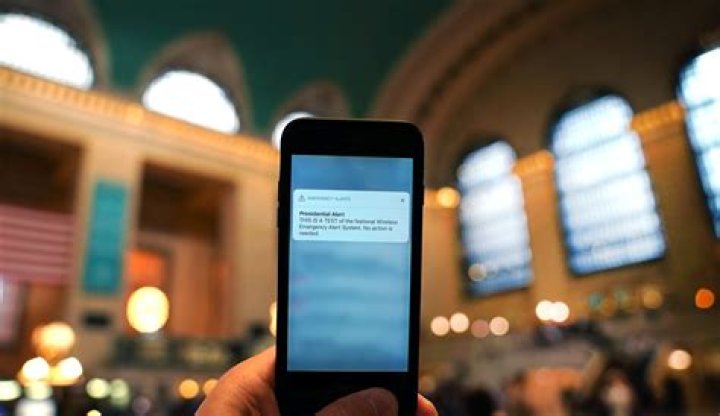 Emergency test set to blast phones -- and conspiracy theorists are on high alert