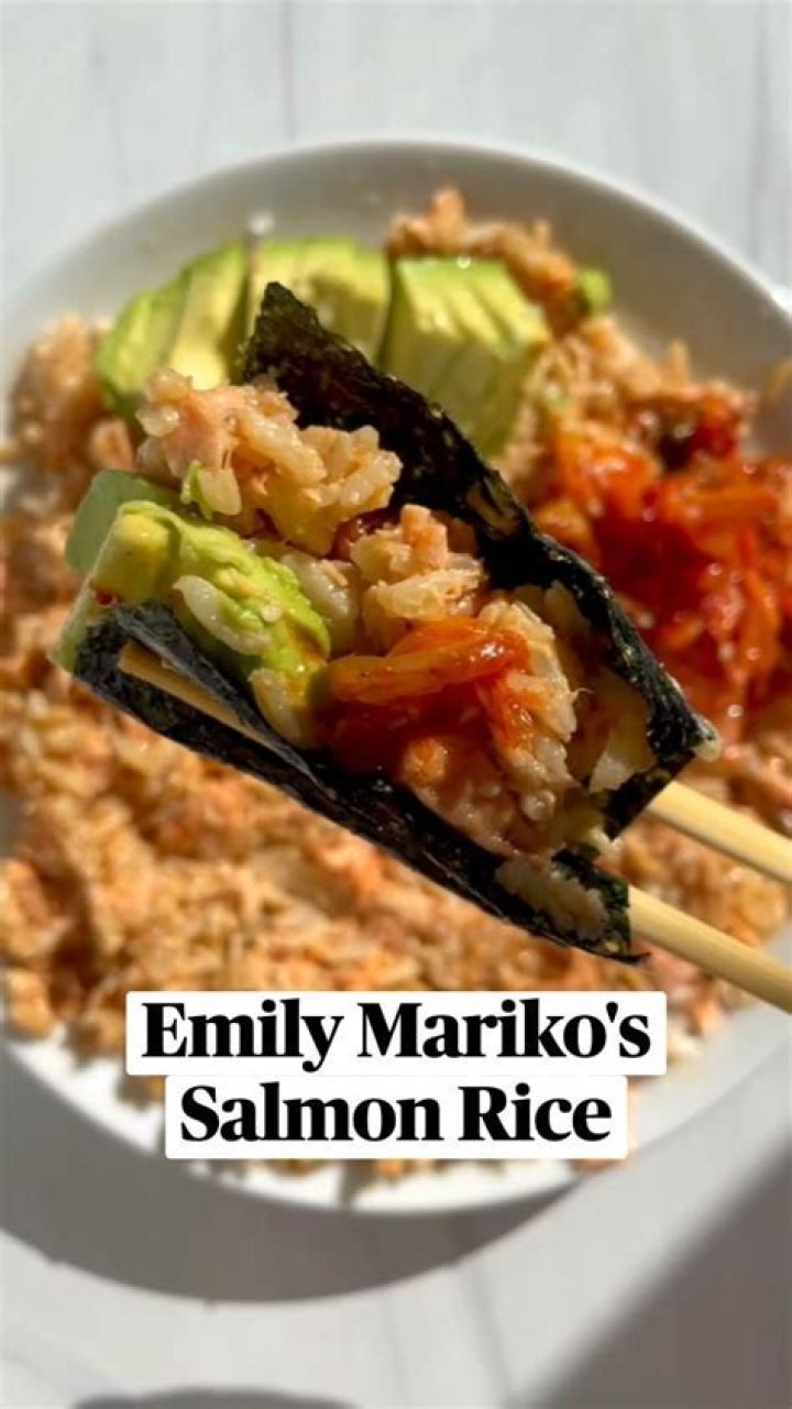 Emily Mariko's salmon rice recipe is going viral on TikTok