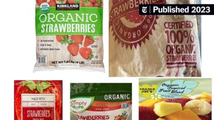 FDA recalls frozen organic strawberries sold at Trader Joe's and Costco