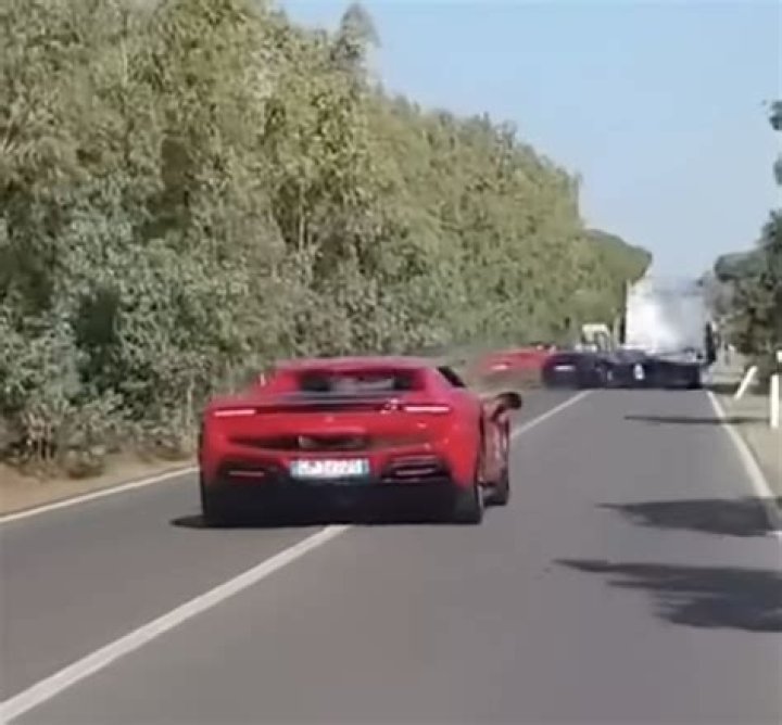 Ferrari hits Lamborghini, killing couple in Sardinia Supercar Experience