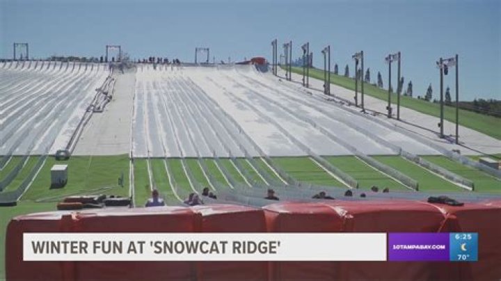Florida's 1st snow park cuts hours over shortage of flakes