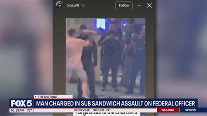 Florida man Jason Stoll charged with throwing hot dog at police officer