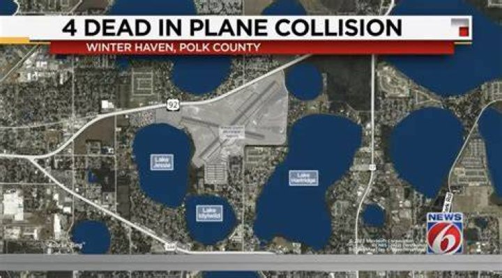 Four people killed when small planes collide in Florida