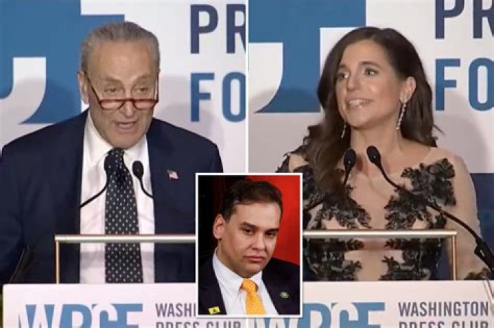 George Santos roasted at DC dinner by fellow pols