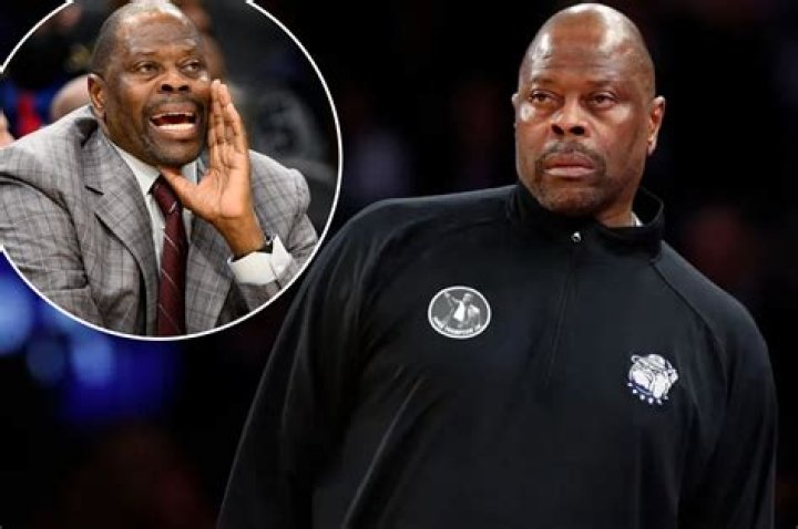 Georgetown fires Patrick Ewing as head coach after six seasons