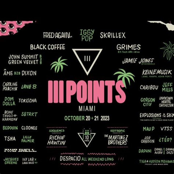Get tickets for Miami's III Points Festival in 2023