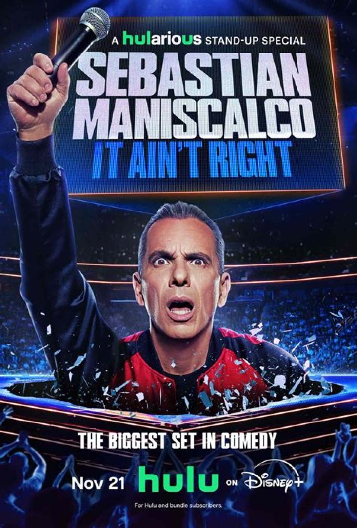 Get tickets to Sebastian Maniscalco 2024 'It Ain't Right Tour'
