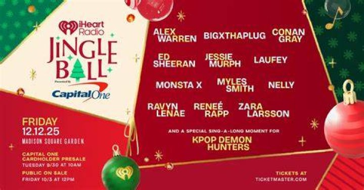 Get tickets to see Olivia Rodrigo, SZA at 2023 MSG Jingle Ball
