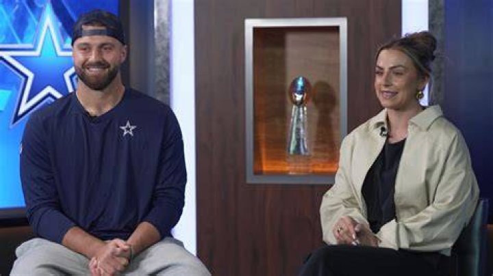 Haley Cavinder, Jake Ferguson hang out during Cowboys' bye week