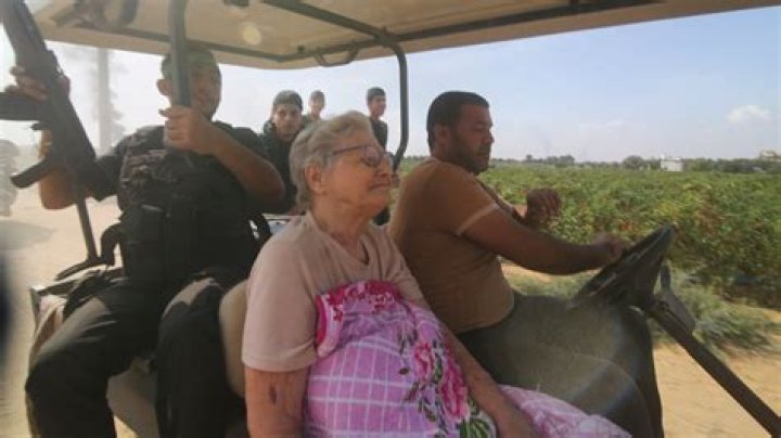 Hamas releases video of Israeli woman group is holding hostage